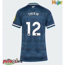 Camiseta Newcastle United Malick Thiaw #12 Visitante Equipación para mujer 2026-27 manga corta